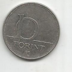 No(4) moneda- UNGARIA- 10 FORINT 2007
