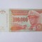 Zair(1971-1997) 100.000 Zaires 1996 UNC Mobutu Sese Seko