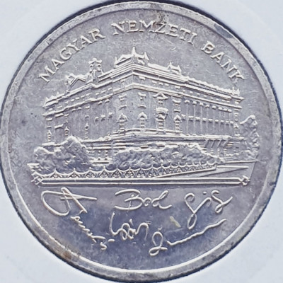 562 Ungaria 200 Forint 1992 National Bank km 689 argint foto