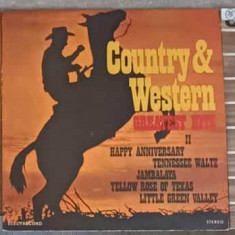 Disc vinil, LP. Country & Western Greatest Hits VOL.1-3-COLECTIV