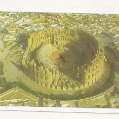 FA3 - Carte Postala - ITALIA - Manouba center , Amphitheater of El Jem