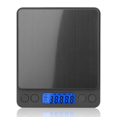 Cantar digital de bucatarie 0,1 g/3 kg PSC/functie tara/afisaj LCD, foto