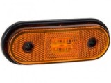 Lampa Gabarit Galbena LED Fristom FT-020Z, 12-36V, 118x46mm, Omologare E20