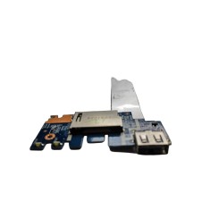 HP Pavilion Model 15-da0194nq Placa Cititor Card SD USB + Cablu
