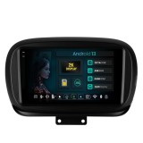 Navigatie 2K Fiat 500X (2014-2020) 4GB RAM Android 13 Octacore Slot Sim 4G DSP GPS Wi-FI Carplay Android Auto USB Bluetooth Waze Touchscreen 9.5 Inch