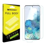 Folie Siliconata Full Cover SAMSUNG Galaxy S20 Plus Fata + Spate (Self-Repair) Wozinsky