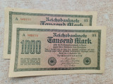Germania - 1000 Mărci 1922 - Consecutive