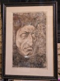 Tablou Marcel Chirnoaga - Dante (monotip)