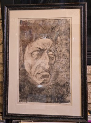 Tablou Marcel Chirnoaga - Dante (monotip) foto