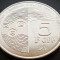 Moneda exotica 5 FRANCI CFP - Teritoriile Franceze din Pacific, anul 2021 * 415 B = UNC rară!