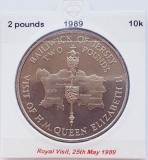 2059 Jersey 2 Pounds 1989 Elizabeth II (Royal Visit) km 76