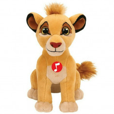 Ty - PLUS 15CM BEANIE BABIES DISNEY REGELE LEU SIMBA CU SUNETE