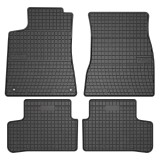 Covorase Cauciuc Dedicate Mercedes CLA C118 2019+ Piele Ecologica Anti-alunecare Rezistente Impermeabile Negru Set 4 Bucati