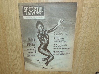 REVISTA SPORTUL ILUSTRAT NR:2 ANUL 1991 foto