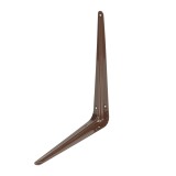 Consola standard, din tabla, maro, 200 x 250 x 39 mm