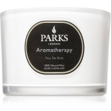 Parks London Aromatherapy Feu De Bois lum&acirc;nare parfumată 80 g