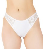 Cumpara ieftin Chilot Dama Luan Clasic Elegant Dantela Bumbac Alb XL. Confortabil, calitate superioara. 