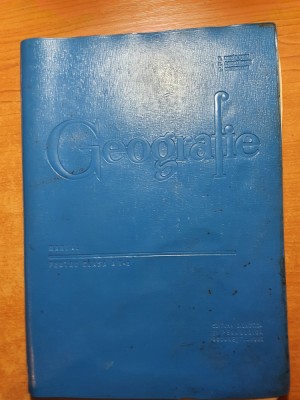 manual de geografie - pentru clasa a 5-a - din anul 1965 foto