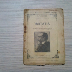 IMITATIA - Din punct de Vedere Psicho-Social - N. Vaschide - 1900, 80 p.