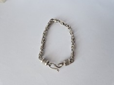 Bratara Barbatesca din Argint Model Sarpe foto