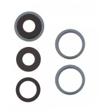 Geam Camera iPhone 12 Pro / 12 Pro Max Albastru + Rama Reparatie