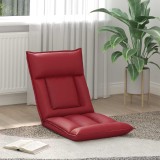 vidaXL Scaun de podea Roșu Vin 55 x 61 x 70 cm Piele artificială 42028185