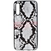 Husă Samsung Galaxy A30s TPU Piele Snake Argintiu