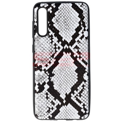 Toc TPU Leather Snake Samsung Galaxy A41 Silver foto