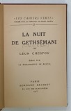 LA NUIT DE GETHSEMANI par LEON CHESTOV , ESSAI SUR LA PHILOSOPHIE DE PASCAL , 1923 , SUBLINIATA *