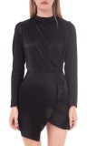 Rochie Neagra Dama MY T Dress W22T4235 Marimea M