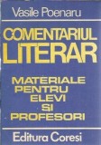Comentariul literar - Vasile Poenaru