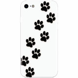 Husa silicon pentru Apple Iphone 5c, Dog Mark