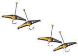 Set 4 bucati Suporti fixare scara profesionali cu antifurt Rhino Safeclamp