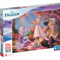 Puzzle Clementoni Maxi, Disney Frozen, 104 piese