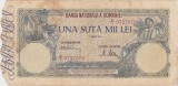 ROMANIA 100000 lei August 1945 UZATA