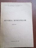 Istoria romanilor Medievala