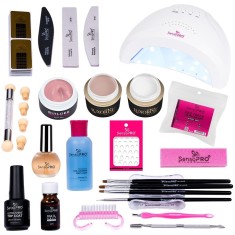 Kit Unghii Gel Manichiura French &amp;amp; Baby Boomer SensoPRO - Promotie #05