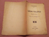 Leon Tolstoi -Studiu critic- Ed. Lumen, 1910 - G. Brandes