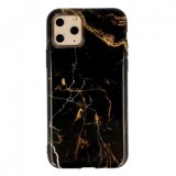 Husa Silicon Marble Neagra Samsung Galaxy A51 A515 Design 4