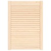 Usa de dulap cu design lambriu, 69x49,4 cm, lemn masiv de pin