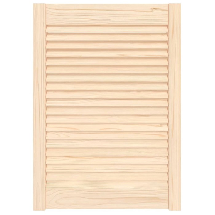 Usa de dulap cu design lambriu, 69x49,4 cm, lemn masiv de pin