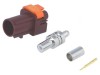 FAKRA Tată Mufă Crimpat Drept pentru Cablu RG174 RG316, MOLEX