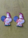 Figurine decorative din ceramica sub forma de cocos