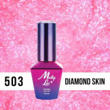 Lac gel MOLLY LAC UV/LED gel polish Bling It On - Diamond Skin 503, 10ml