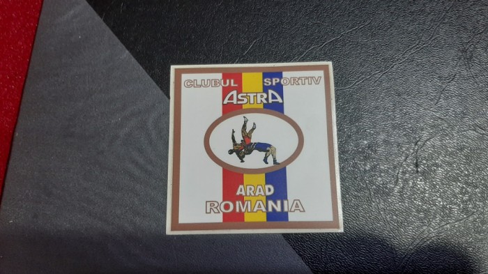 Ecuson Autocolant CS Astra Arad