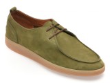Pantofi GRYXX verzi, 12802, din nabuc