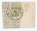 *Romania, LP III.5/1928, Marci de factaj pe fragment 11, oblit., Stampilat