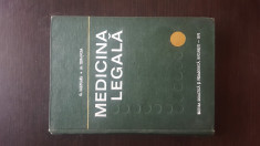 MEDICINA LEGALA - G. SCRIPCARU, M. TERBANCEA, 1970 foto