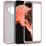 Cumpara ieftin Husa pentru Samsung Galaxy S9, Silicon, Roz, 44197.31, Carcasa, Kwmobile