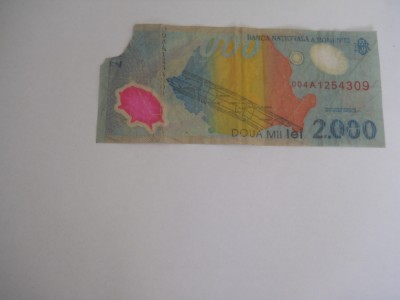Romania, 2000 LEI 1999, eclipsa 004A1254309 foto